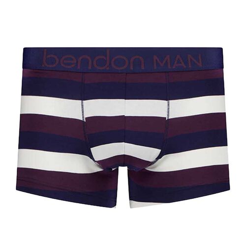 Bendon Rugby Stripe Mens Trunk